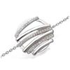 [K6637] - Silver Bracelet 'Goddess' Silver White (rhodium-plated) - 13 Mm