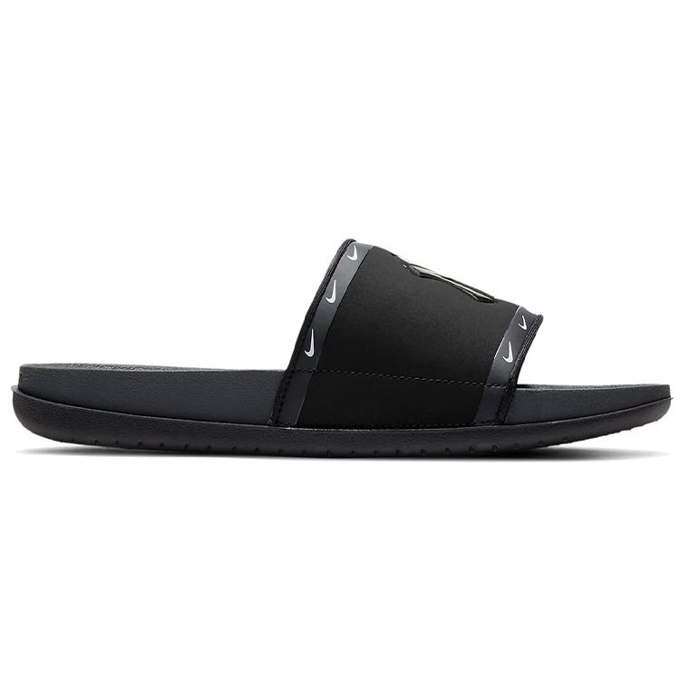 MLB x Nike Offcourt Slide New York Yankees 2021 Мужские кроссовки Черный Антрацитовый Лазурный DH7001-001