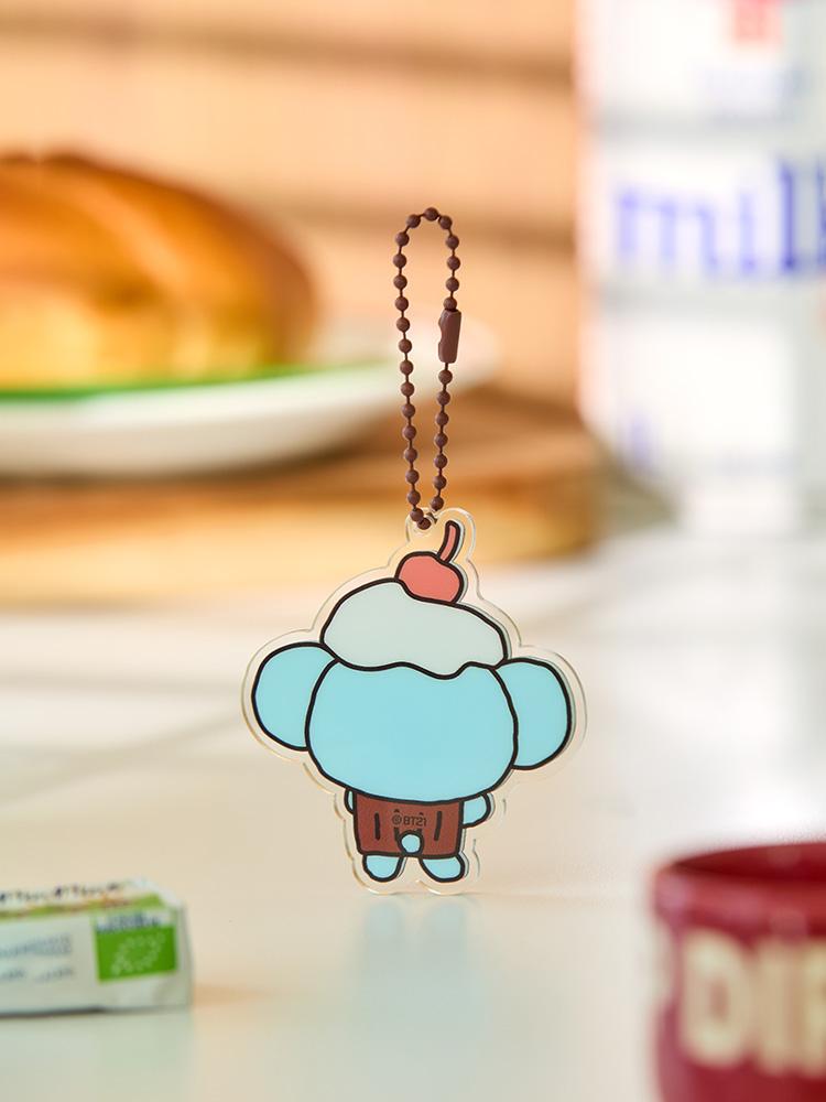 BT21 KOYA Пекарня Акриловый Брелок-Подвеска Официальный LINE FRIENDS