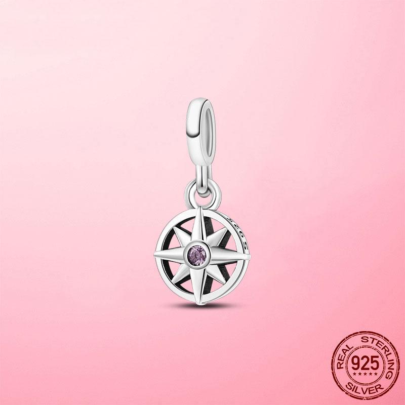 925 Silver My Love Starfish Flamingo Pendant Charms Fit Original Original Me Bracelet DIY Bead Jewelry For Women