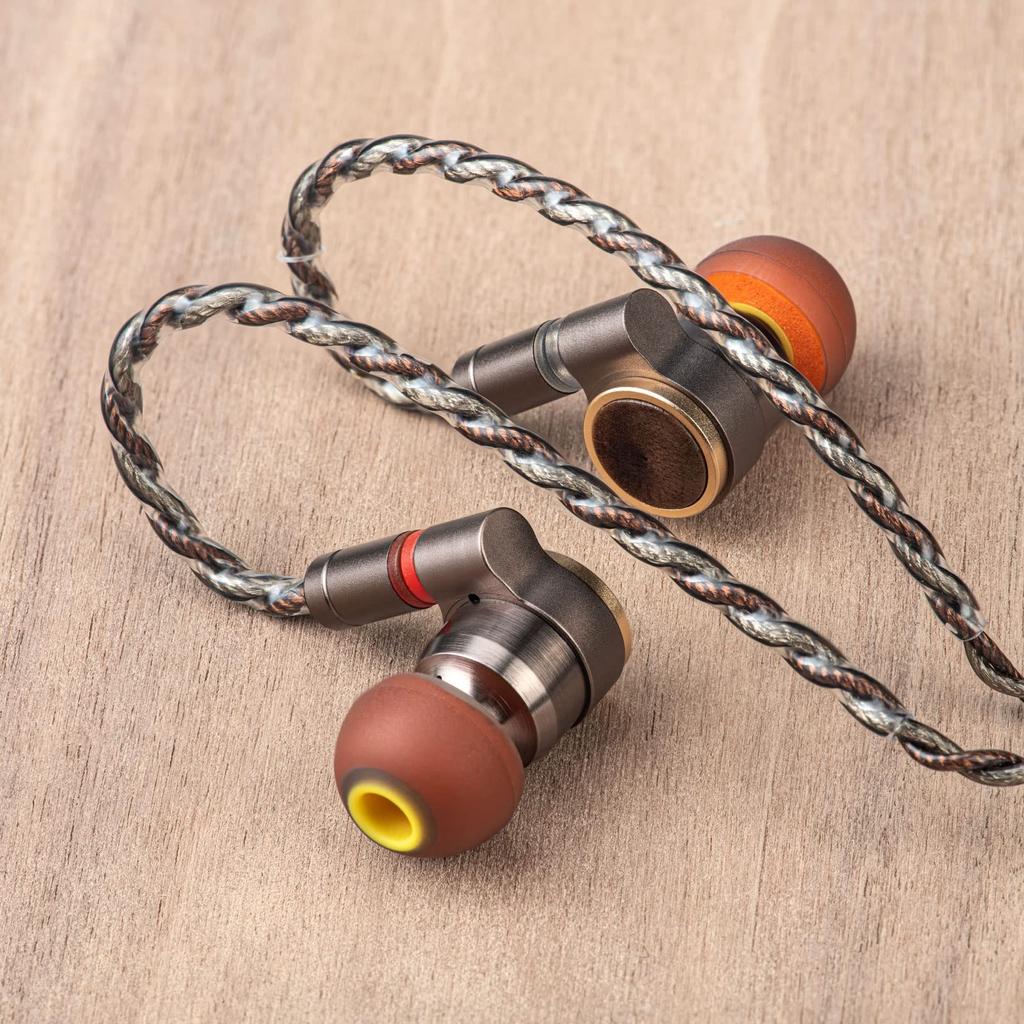 TINHIFI T4 Plus Ultra Noise Canceling Проводные наушники IEM с металлическим дизайном и двумя полостями Динамические наушники HIFI Recable Design с композитным 10-миллиметровым динамиком