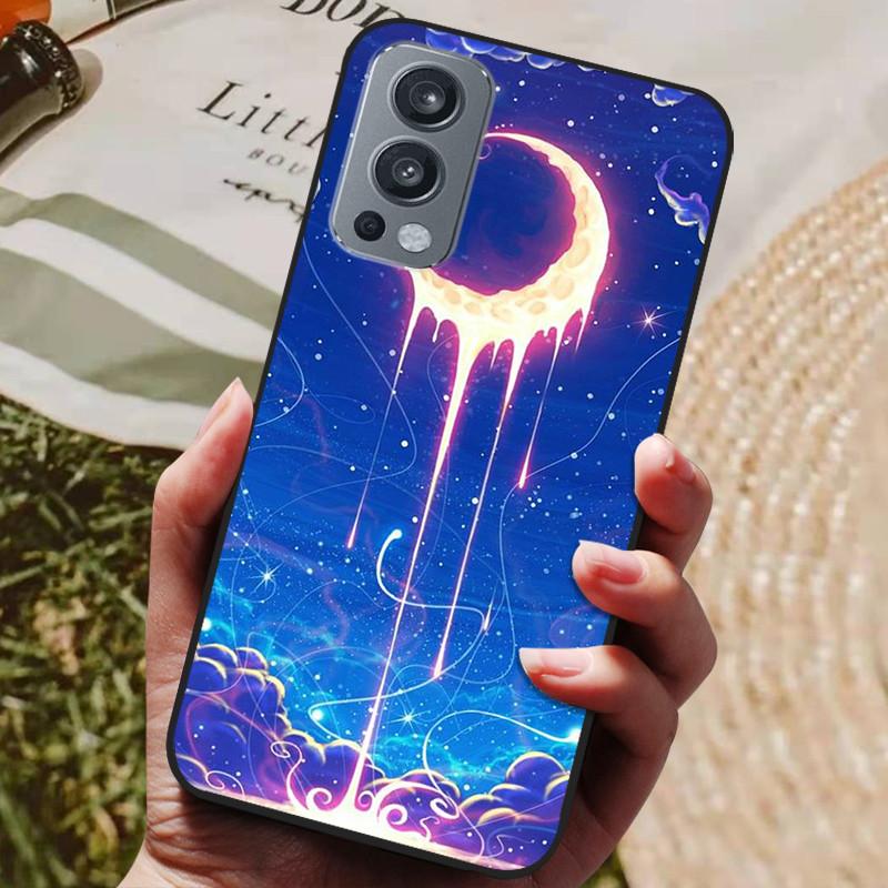 Для OnePlus Nord 2 5G Чехол Силиконовая Задняя Крышка Чехол для Телефона Для OnePlus Nord2 5G Чехлы для One Plus Nord 2 5G Мягкий Бампер Funda
