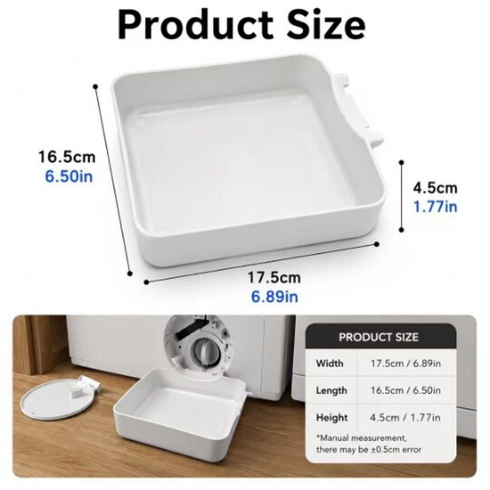 Simple Washing Machine Drain Tray Anti-Overflow Drain Pan Floor Protection