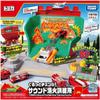Takara Tomy Tomica Звуковая пожарная станция Набор машинок для детей от 3 лет с интерактивными функциями