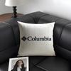 CClassic ColumbiaA Brand Cushion Cover Natural Linen Organic Fabric DoubleSided Printing Sofa Home Decor Gift Pillow Case