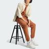 adidas Мужские вязаные брюки-джоггеры Коричневые Умеренно манжетные брюки IB4075