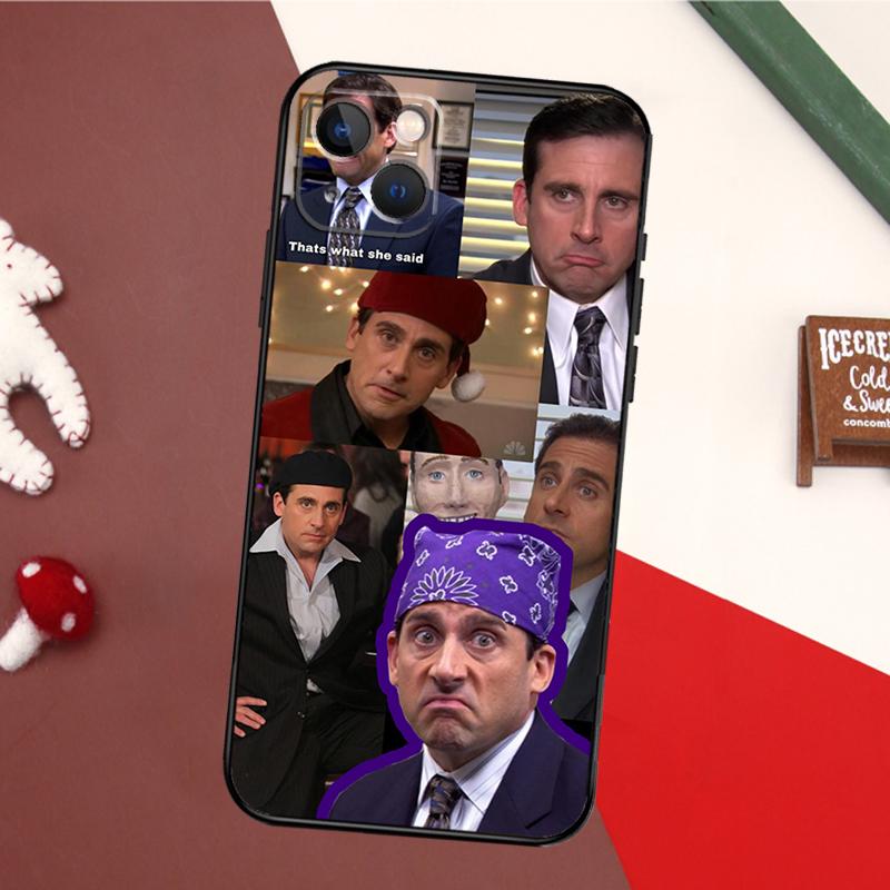 Чехол Michael Scott The Office для iPhone 16 Pro Max 14 13 12 11 15 17 Pro Max mini 15 16 Plus 16e 17 Air Задняя крышка