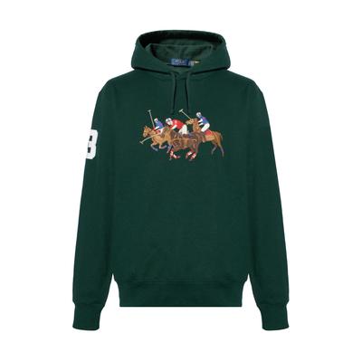 Polo FW23 вышитый логотип толстовка мужская толстовка темно-зеленый 710823853-005