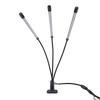 LED Grow Lights Full Spectrum Clip On Indoor Plant Growing Light with Gooseneck 3 Timer 10 Dimmable Levels 3 Light