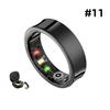 Smart Ring - Health Tracker with SPO₂/HRV/Sleep Monitor, 5ATM Waterproof & No Subscription, 7-Day Battery for Men & Women, iOS A