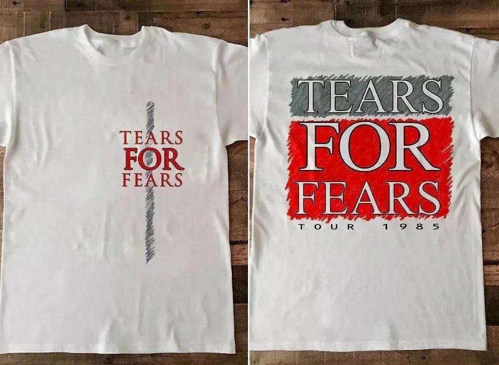 TEARS FOR FEARS SHIRT VINTAGE 100% Cotton T-shirt Mens Tees Top