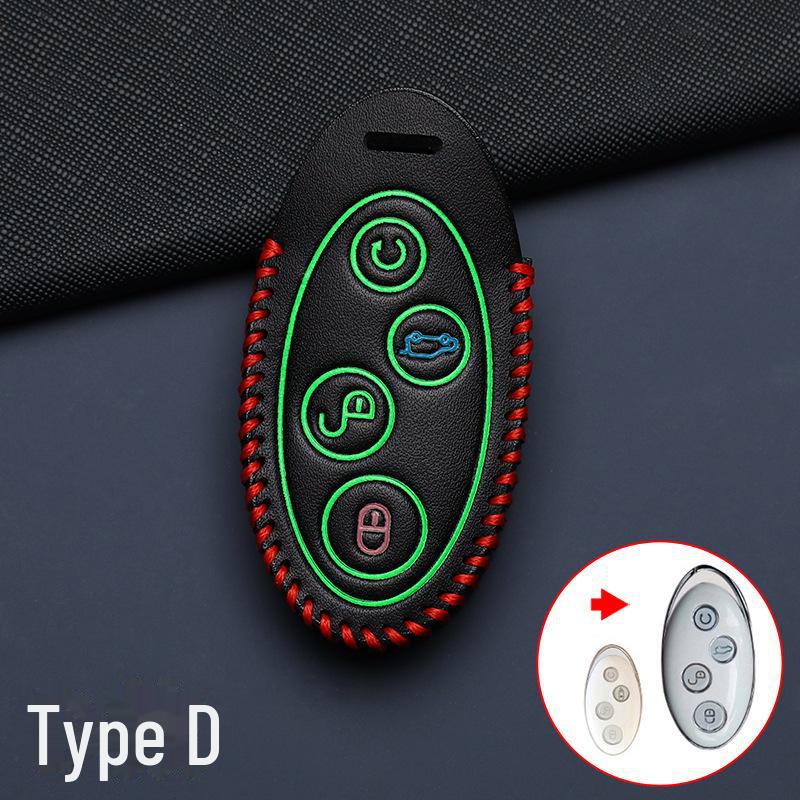 Роскошный чехол для ключа для автомобилей BYD: Модели Qin, Song Pro, Han, Dolphin, Yuan, UP, Seal и Seagull