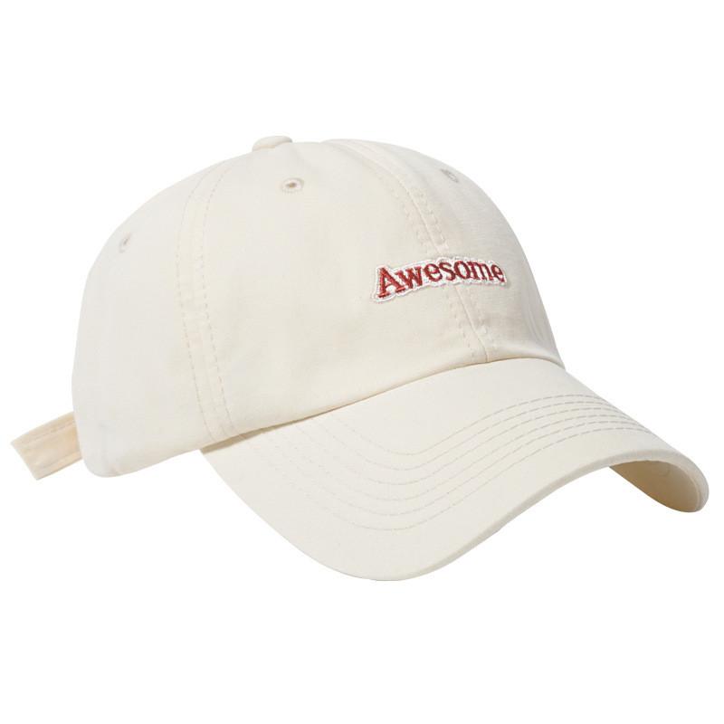 Cotton Casual Fashion Baseball Cap With Embroidered Letters Summer For
