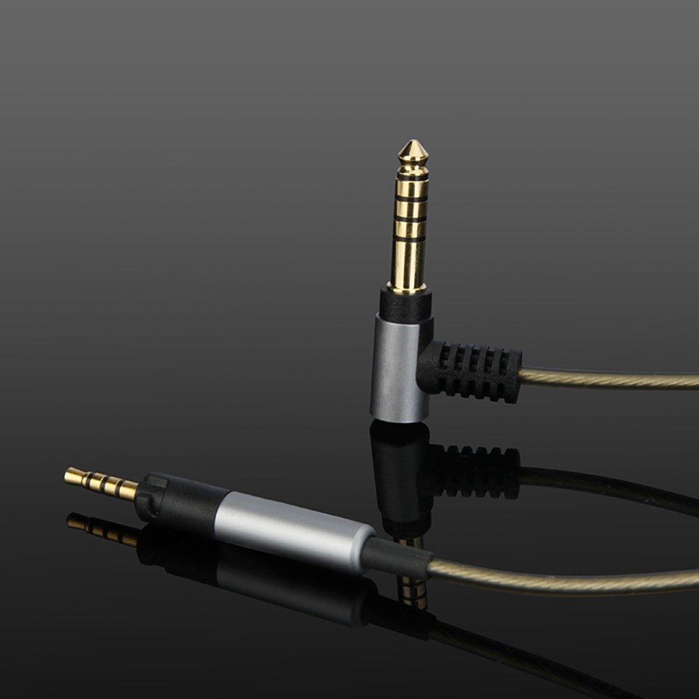 HD598 HD598se HD518 HD558 HD569 HD579 HD599 Compatible Replacement Headphone Cable OFC Pole Male To Pole Male Recable Vivabo Upgrade Cord Cable Cord