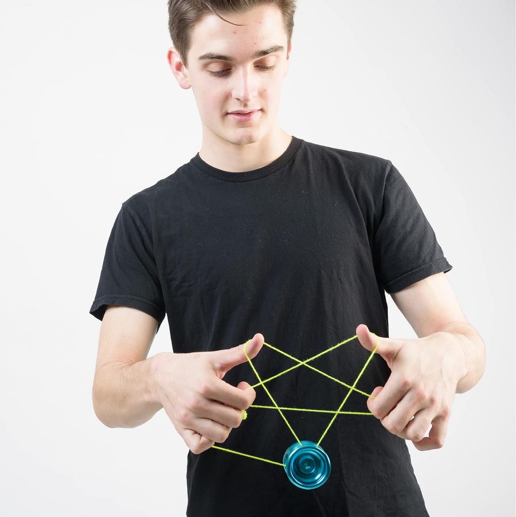 Yomega Maverick Professional Aluminum Metal Yoyo for Kids and Beginners with C Size Ball Bearing for Advanced yo yo Tricks and Responsive Return Extra