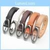 Trendy Womens Casual Belt With Alloy Buckle And Durable Faux Leather Material