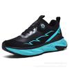 Extra Large Size Side Rotating Button Men's Casual Shoes, Light and Comfortable Cushioning and Rebound Outdoor Sports Shoes