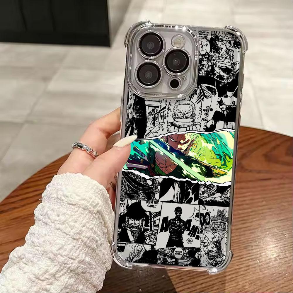 Япония Аниме Горячий One Pieces Мягкий Чехол Для iPhone 17 Pro 16 15 14 13 12 11 Pro Max Чехол 17 Plus 17E 16E 17Air Силиконовый Чехол для Телефона