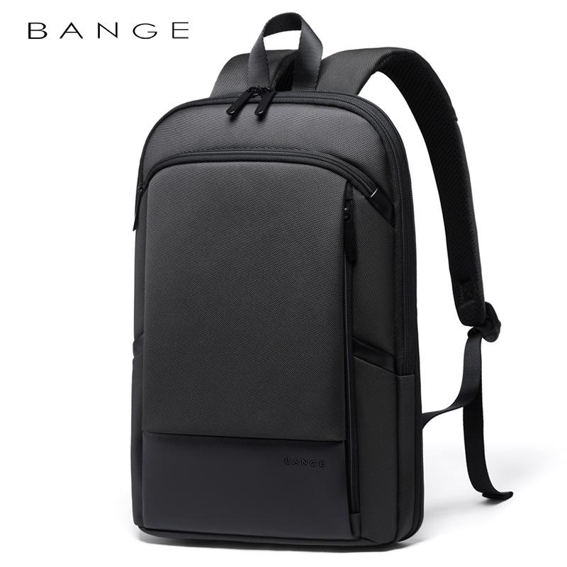 BANGE Ultrathin Expandable Waterproof Backpack for Men - Large Capacity Business & Multifunctional Laptop Bag