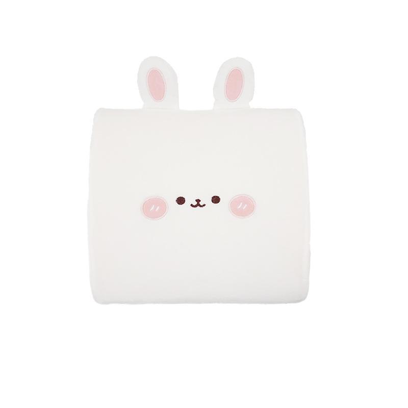 Подушка на сиденье автомобиля из пеноматериала с эффектом памяти и милым дизайном в виде медвежонка для комфорта в любое время года.