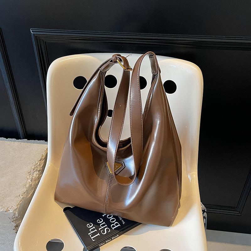 Ретро сумка женская большой вместимости новая универсальная повседневная на плечо мессенджер сумка для покупок