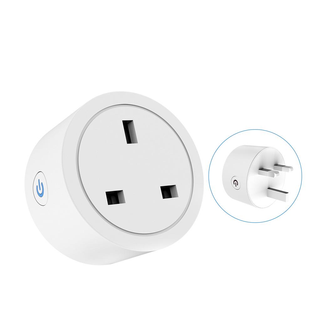 Graffiti ZigBee UK Smart Socket 16A with Alexa Integration and Metering Statistics.