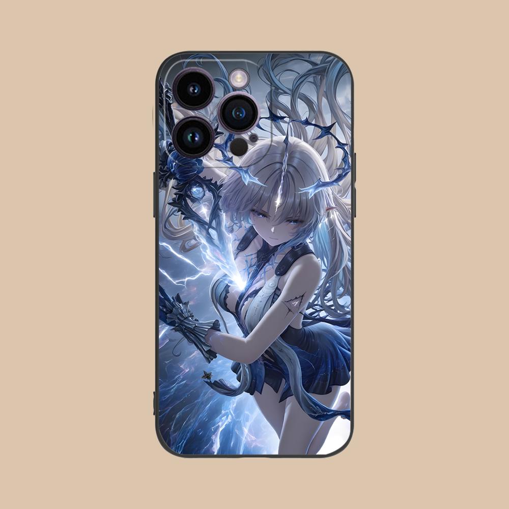 Чехол для телефона Wuthering Waves Fleurdelys для iPhone 17 16 15 14 13 12 11 X XR XS 8 7 Pro Max Plus Mini Цветной Защитный Смартфон