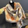 Premium High-quality Air-conditioned Room Shawl Outside Women's Summer Office Nap Imitation Cashmere Fringed Warm Scarf