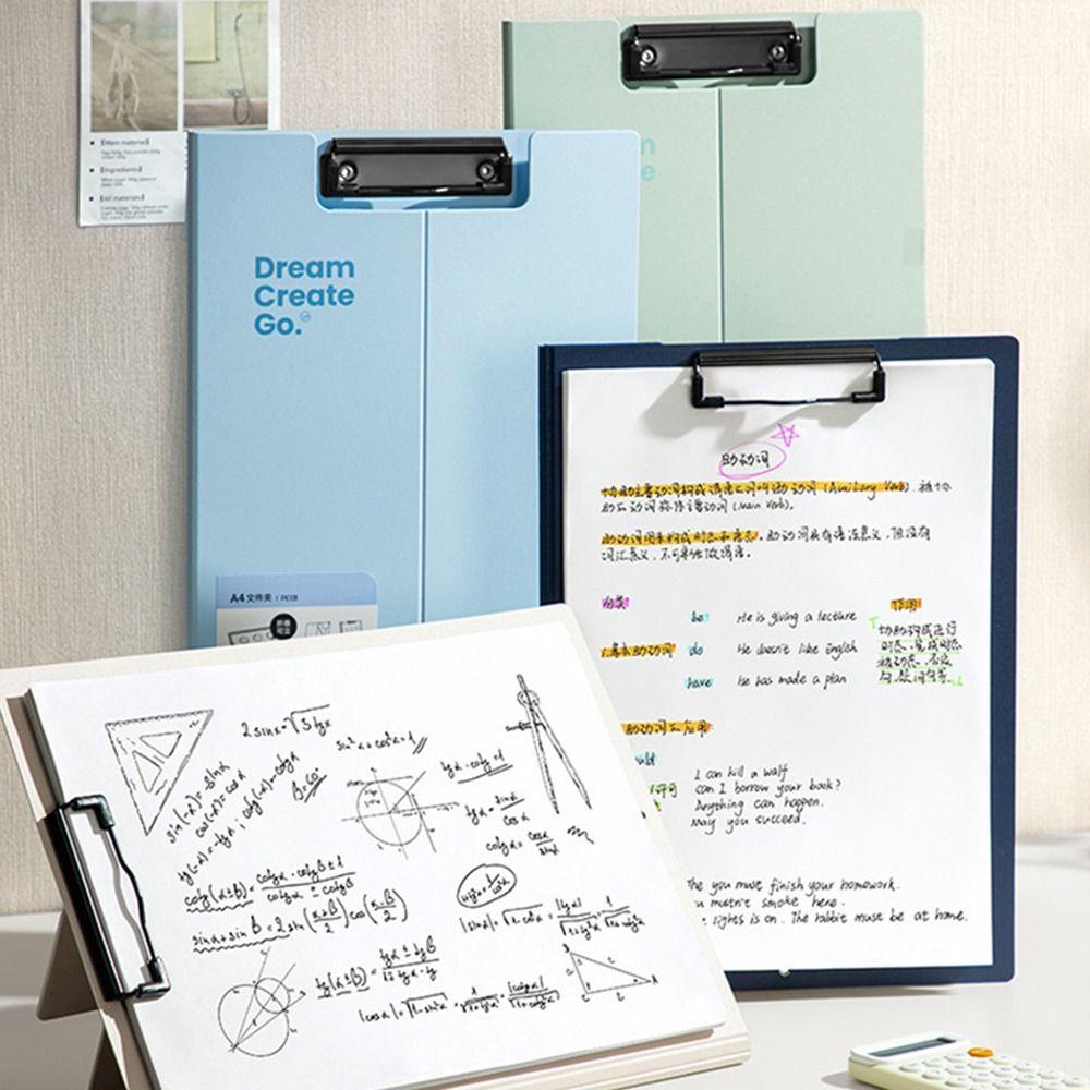 Планшет двойного использования Вертикальное/Горизонтальное использование Папка для договоров Папка для файлов формата А4 Школа Офис