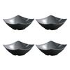 1/4Pcs Disposable Square Serving Bowls Smooth Edges Party Snack Salad Bowl Heat-Resistant Versatile Serving Dish