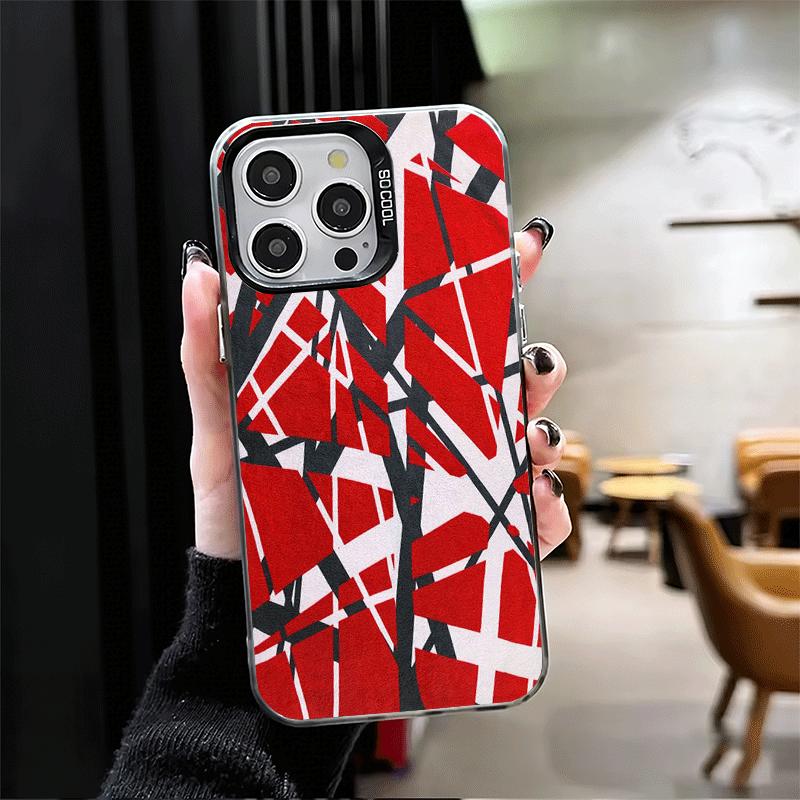 Ударопрочный чехол для телефона с графикой Эдди Ван Халена для iPhone 17 Air 16 16E 15 Pro Max 14 Plus 13 Mini 12, задняя крышка, защита от падения
