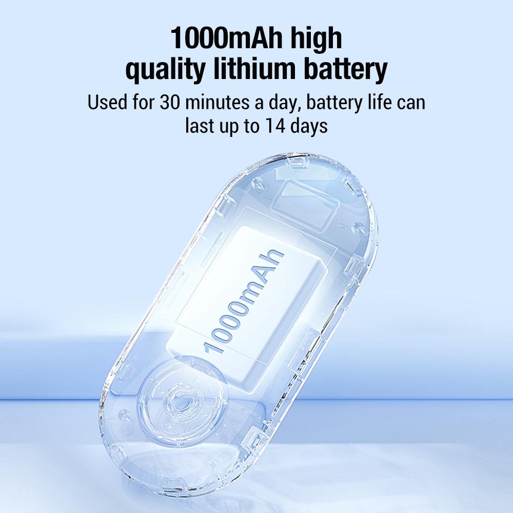 Устройство для улучшения сна CES Стимуляция Терапия 1000 мАч Ушной зажим Тревога Депрессия Быстрый прибор для сна Терапия Бессонница