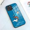 Чехол для телефона Приключения Тинтина Для iPhone 17 Pro Max 15 Pro 16 14 Plus 12 13 Mini 11 Pro Ударопрочный Стеклянный Чехол