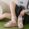 Mesh Breathable German Training Shoes Women's Summer New Pearl Knot Retro Casual Ballet Style Shoes