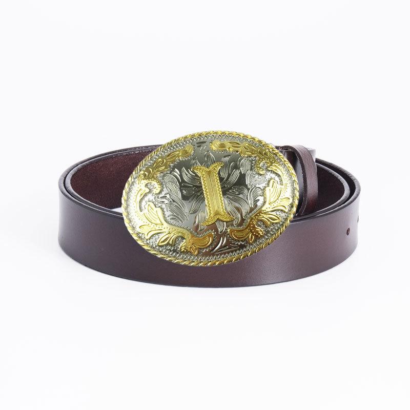 Ремень из коровьей кожи мужской I Word Fashion Retro ремень в стиле панк-этнический