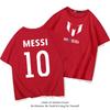 No. 10 short-sleeved T-shirt men's and women's summer tide brand youth football loose cotton half-sleeved parent-child clothing
