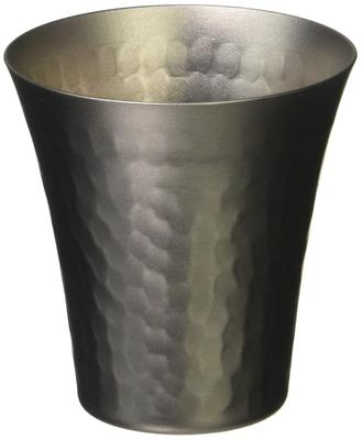 Бокал для сакэ Nagao Tsubamesanjo Titanium, кованый, 65 мл, набор из 2 шт., сделано в Японии, TW-12