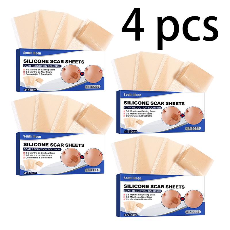 South Moon Самоклеящийся силиконовый пластырь для рубцов, восстанавливающий ожоговые рубцы, разглаживающий кожу, пластырь для ухода за ранами
