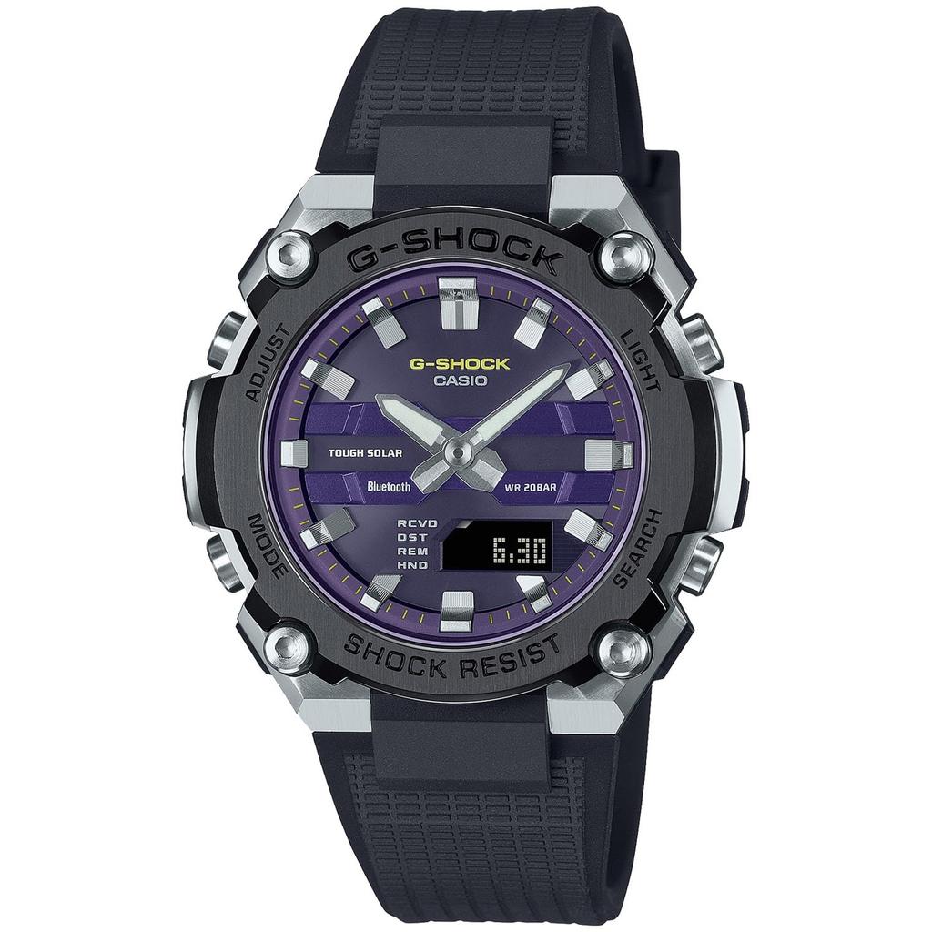 Casio Мужские часы G-SHOCK G-STEEL Solar Bluetooth GST-B600A-1A6JF черные модель Япония