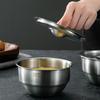 304 Stainless Steel Bowl with Lid Rice Fruit Salad Soup Bowls Food Container Stew Bowls Kitchen Tableware Supplies