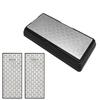 Deruilong Double-Sided Diamond Whetstone for Scissors, Knives, and Outdoor Kitchen Sharpening Tools, 400# Coarseness/1000# Extra Fineness