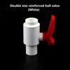 1PC 20-63mm PVC Ball Valve Dual Purpose Valve Plastic Switch Garden Irrigation Fish Tank Accessories Water Supply Pipe Joint