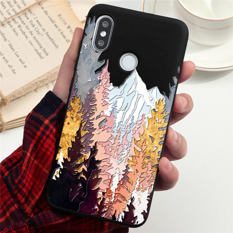 Модный чехол с 3D-тиснением для Xiaomi Redmi Note 8T 10 8 9 Pro s 5 6 7 9C Mi 11 10 A3 9 SE 10T Lite 9T Poco X3 NFC M3 чехол из ТПУ