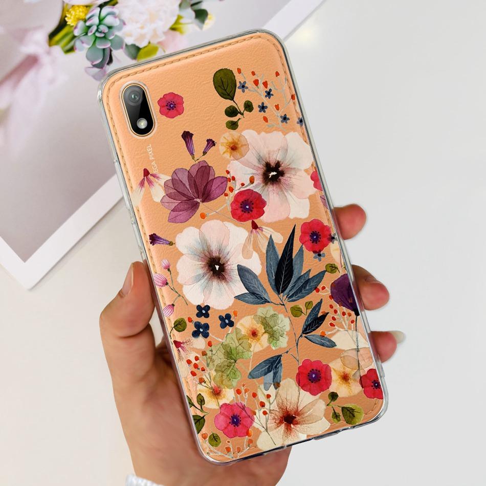 For Huawei Y5 2019 Phone Case Huawei Y5 (2019) AMN-LX9 LX1 LX2 LX3 Fashion Painted Soft Silicone TPU Slim Back Cover