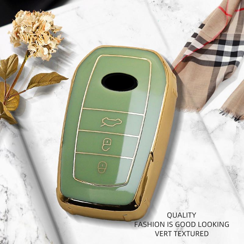 Роскошный чехол для дистанционного ключа для Toyota CHR Rav4 Auris Avensis Prius Aygo Camry Land Cruiser Prado Crown Fortuner