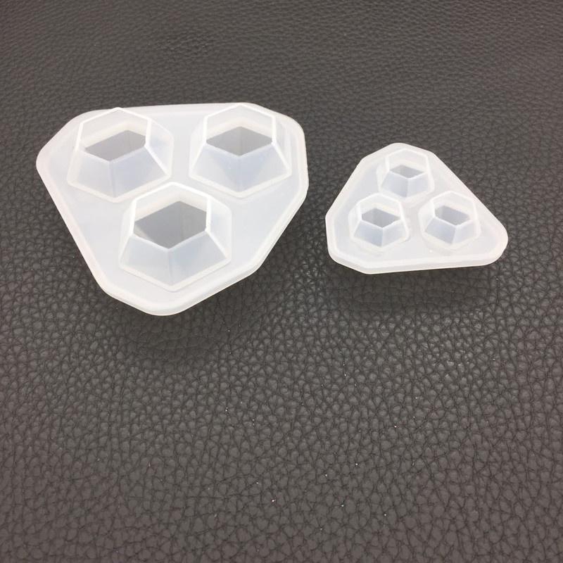1 шт. мини-ромбовидная силиконовая форма «сделай сам», ручная работа для ювелирных аксессуаров, белая форма для декора торта, кухонные принадлежности