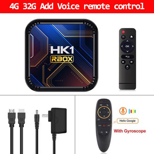 2023 Смарт ТВ Приставка HK1 RBOX K8S Rockchip3528 8K 4K Android 13 Голосовое управление Google Медиаплеер BT 5G Wifi6 4GB 64GB Приставка