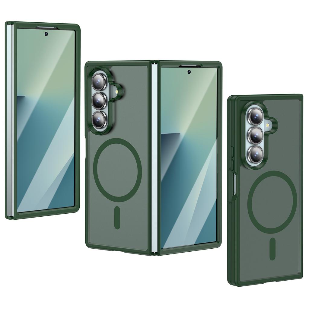 Новое для мобильного телефона Samsung Z Fold 7 Чехол-книжка с магнитной застежкой, чувствительный к коже, для мобильного телефона Z Fold 6