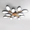 Ceiling Light Wood Modern LED Nordic Living Bedroom Decor Kitchen Fixture Dining Indoor Lighting Restaurant Tree Chandelier Lamp