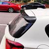Для 2004-2012 BMW 1 серии хэтчбек E81 E87 116i 120i 118i задняя крышка багажника, спойлер на крыше, крыло, черный карбоновый тюнинг